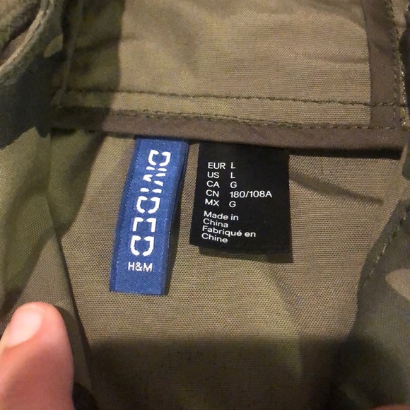 Mens Divided pull over jacket - Picture 3 of 5